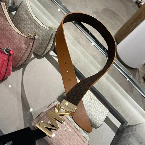 Reversible Logo and Leather Waist Belt - Picture 6 of 6